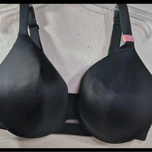 NWT Lane Bryant Black Seamless Bra sz 44h